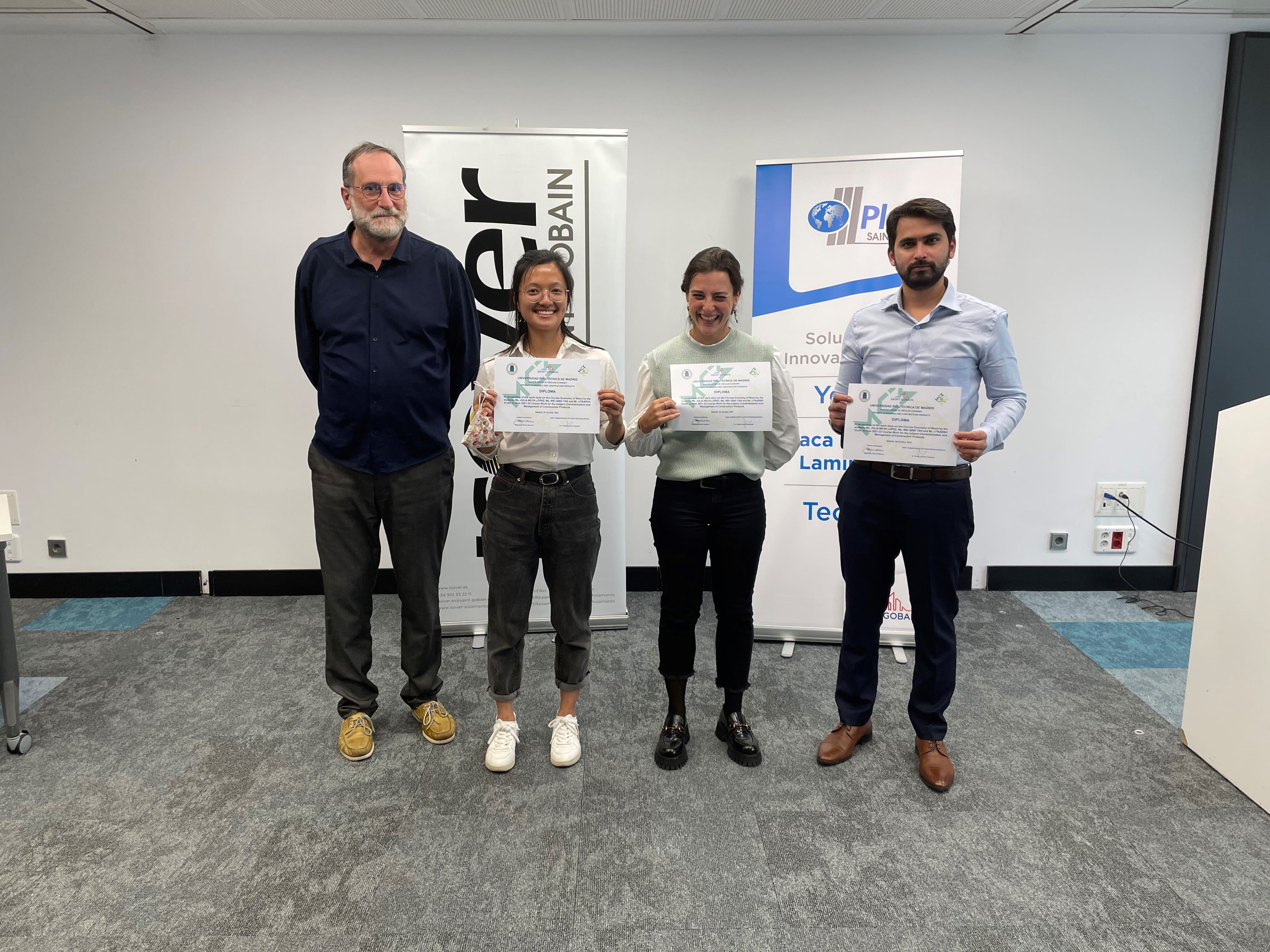 ISOVER y Placo® entregan sus ‘Premios Saint-Gobain’ en reconocimiento a las mejores prácticas de economía circular en productos para la construcción