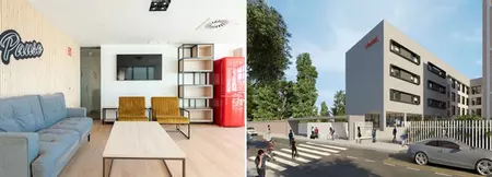 Proyecto Aislamiento ISOVER Residencia de estudiantes YOUNIQ de Sevilla