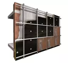 3D - Fachada ventilada