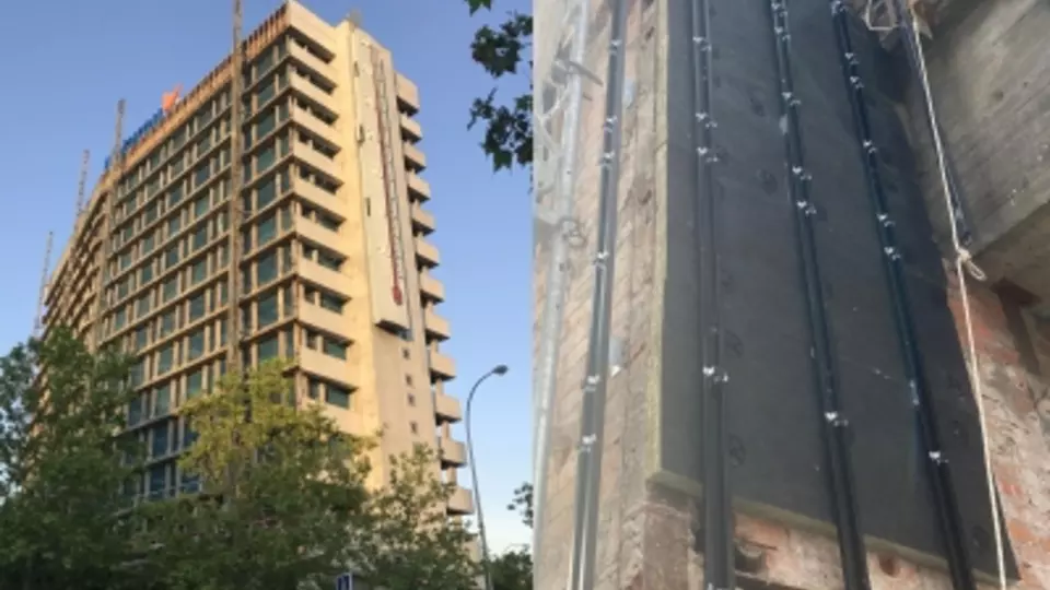 La renovada sede de Naturgy en Madrid confía en la solución de fachada ventilada ECOVENT de ISOVER para ofrecer un óptimo aislamiento térmico y acústico