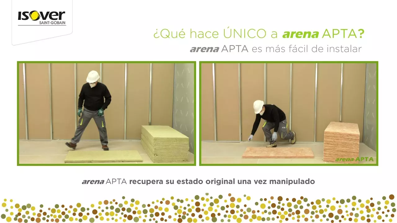 Tabique placa de yeso para vivienda: espesor arena APTA vs.  Lana de Roca thumbnail