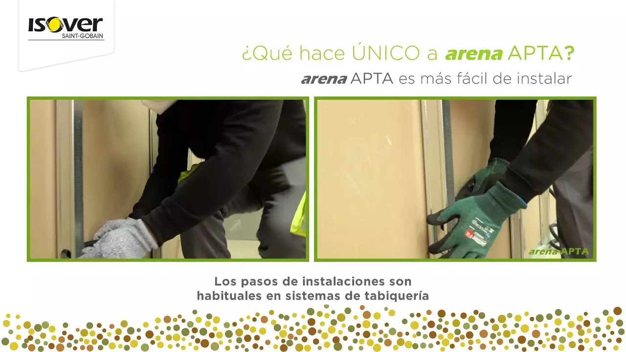 Aislamiento para tabique placa de yeso: instalaciones arena APTA vs.  Lana Mineral tradicional thumbnail